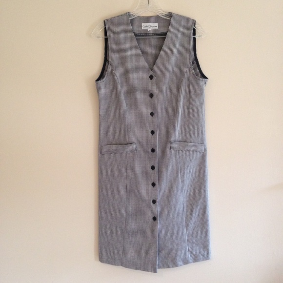 croft & barrow Dresses & Skirts - Vintage Croft & Barrow Houndstooth Dress